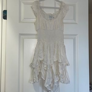 Princess Polly white romper dress